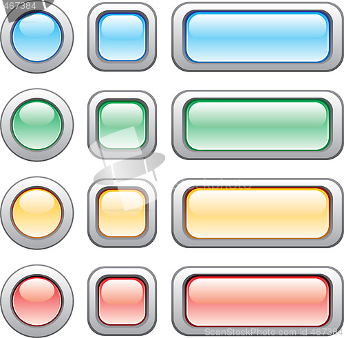 Image of Buttons set