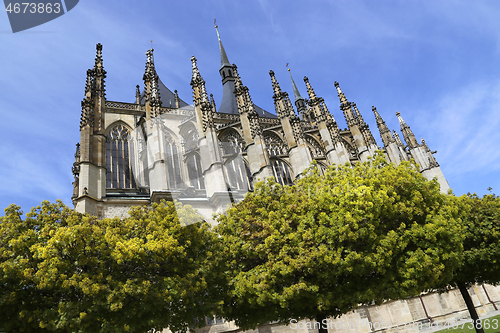 Image of Holy temple Barbara (Chram Svate Barbory), Kutna Hora, Czech Rep