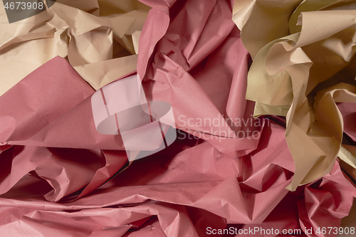 Image of crumpled paper background