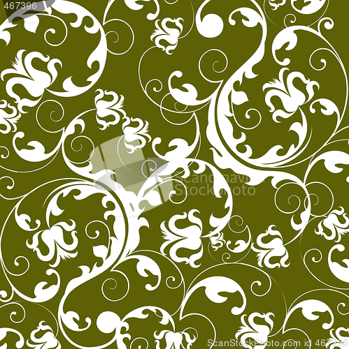 Image of floral background