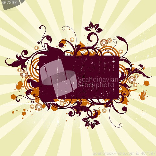 Image of floral background