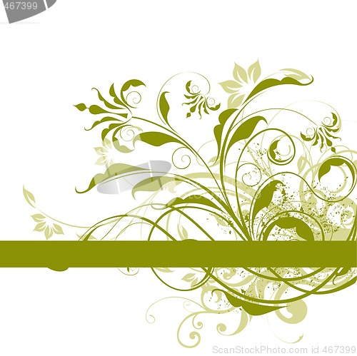 Image of floral background