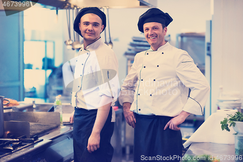 Image of Portrait of two chefs