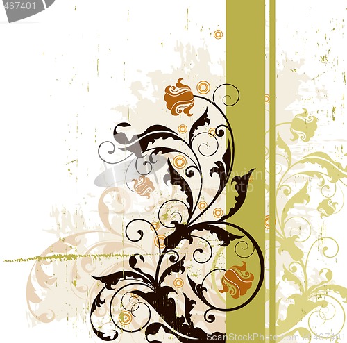 Image of floral background