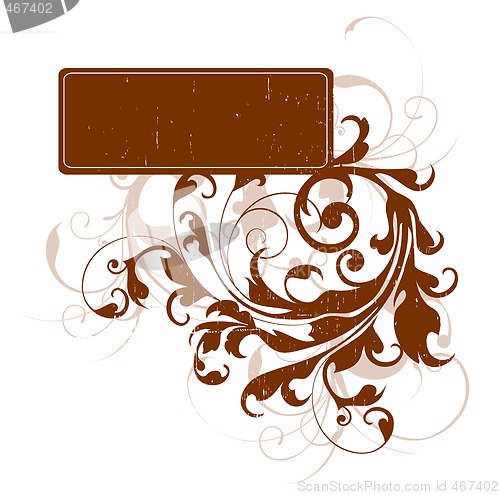 Image of floral frame