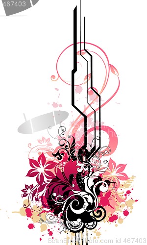 Image of floral background