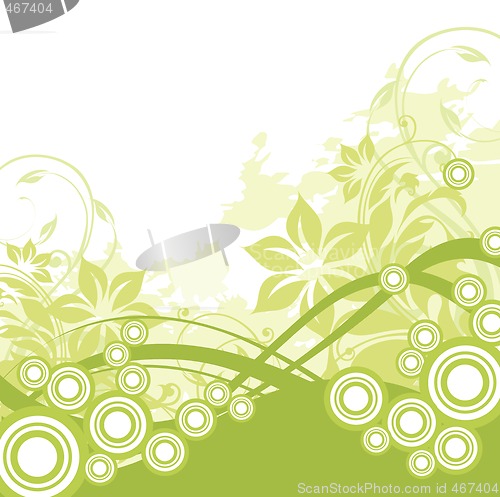 Image of floral background