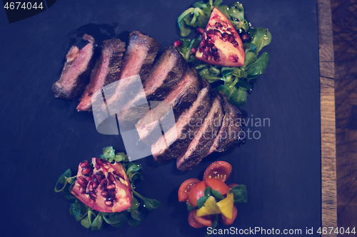 Image of Juicy slices of grilled steak