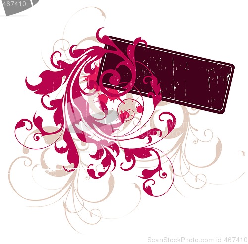 Image of floral frame