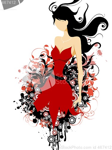 Image of fashion girl