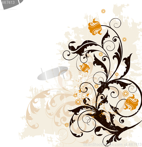 Image of floral background
