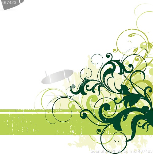 Image of floral background