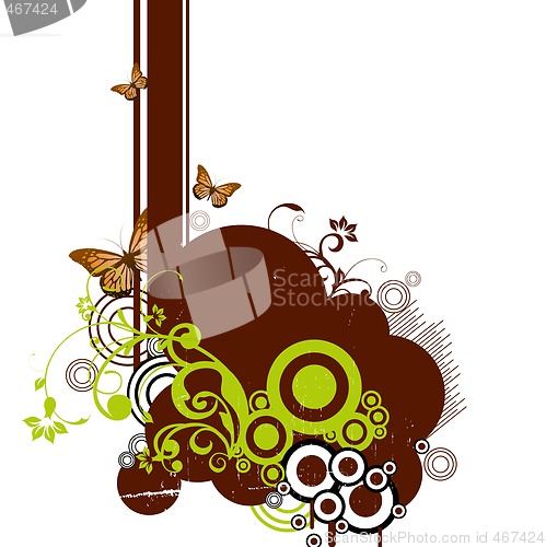 Image of floral background