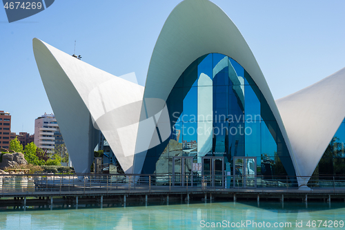 Image of VALENCIA, SPAIN - MAY 4, 2014: L Oceanografic in Valencia