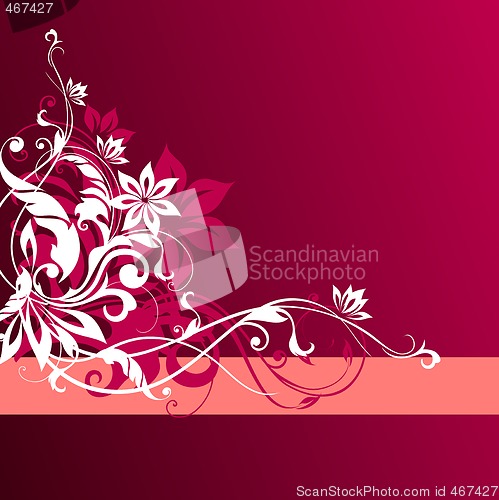 Image of floral background
