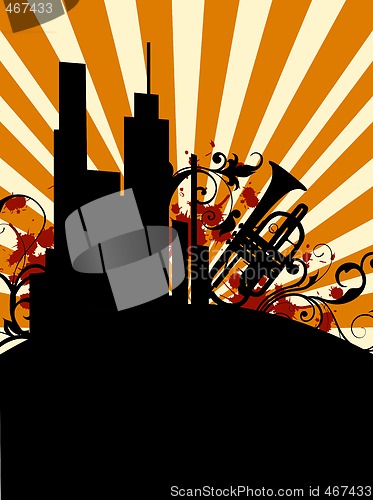 Image of musical background