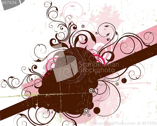 Image of floral background