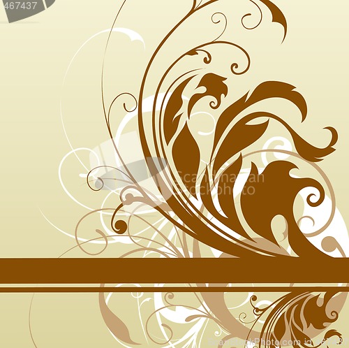 Image of floral background