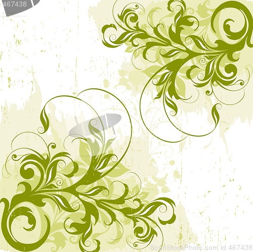 Image of floral background