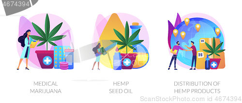 Image of Medical marijuana abstract metaphors