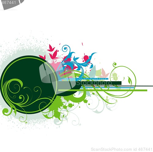 Image of floral background