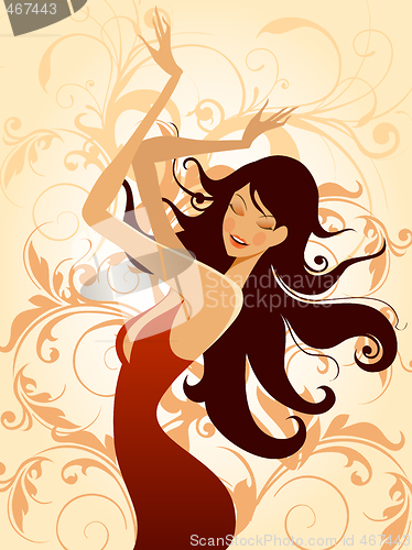 Image of fashion girl