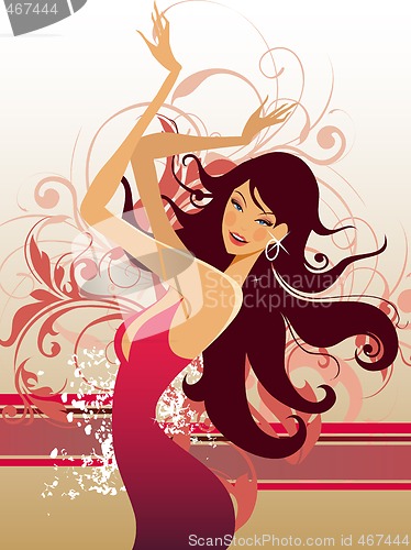 Image of fashion girl