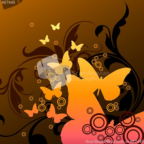 Image of floral background