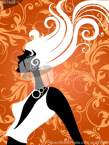 Image of fashion girl