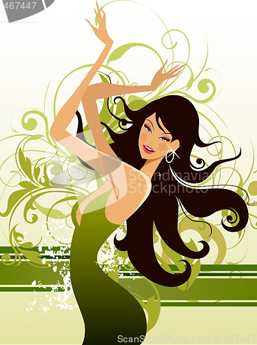 Image of fashion girl