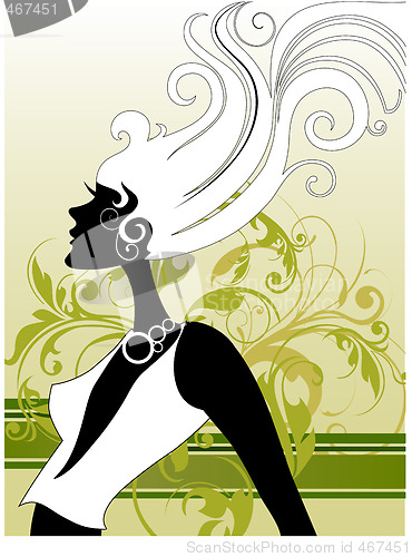 Image of fashion girl