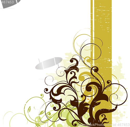 Image of floral background