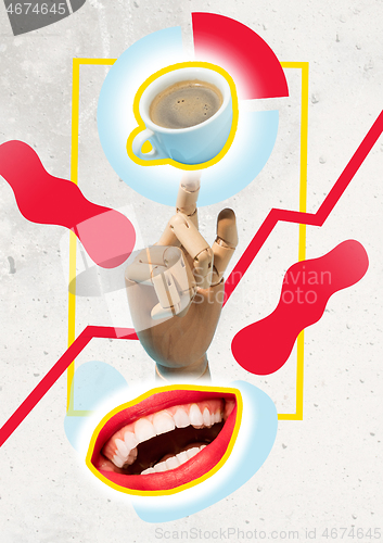 Image of TAKE A BREAK Coffee Cup Concept