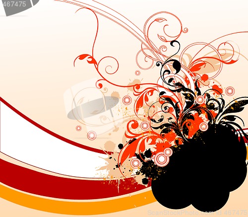 Image of floral background