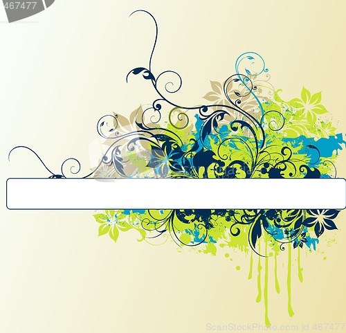 Image of floral background
