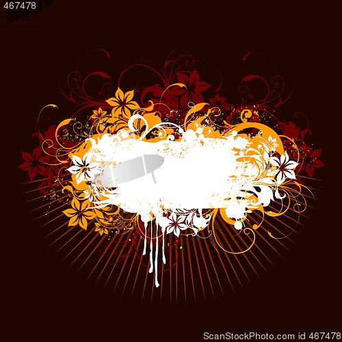 Image of floral background