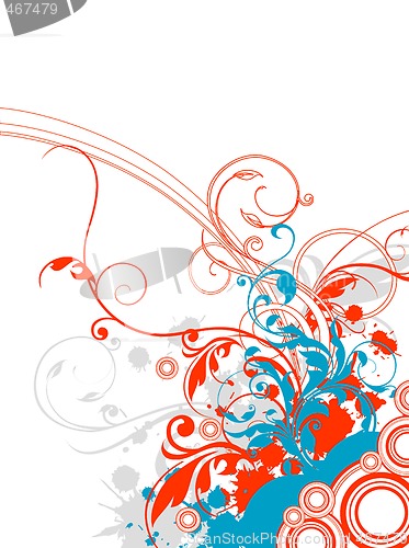 Image of floral background