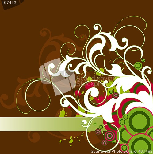 Image of floral background