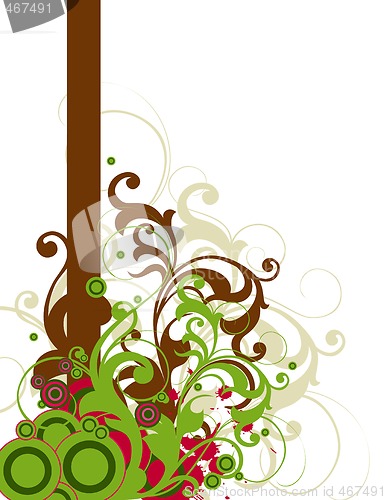 Image of floral background