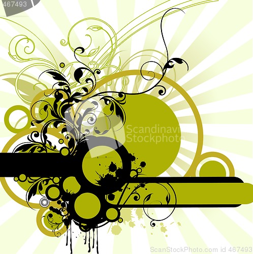 Image of floral background