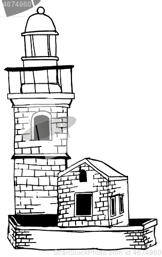 Image of Lighthouse illustration