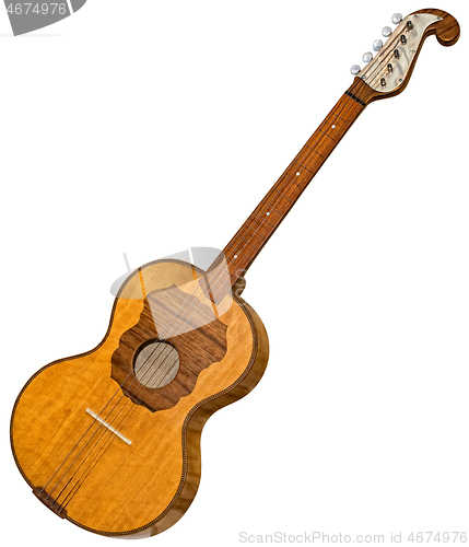 Image of Wooden Tambourine Cutout