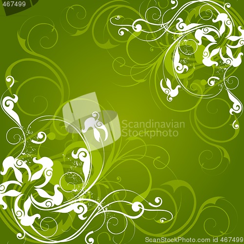 Image of floral background