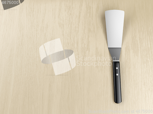 Image of Kitchen spatula on the table