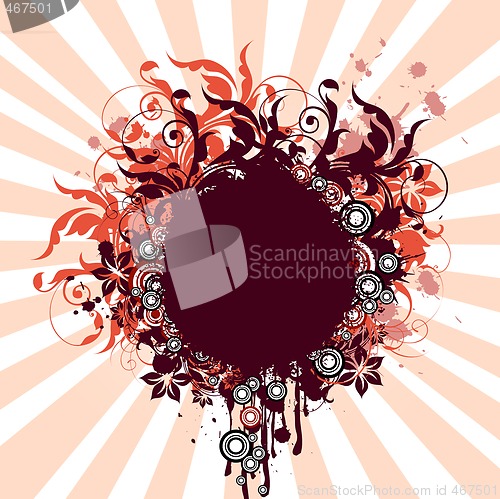 Image of floral background