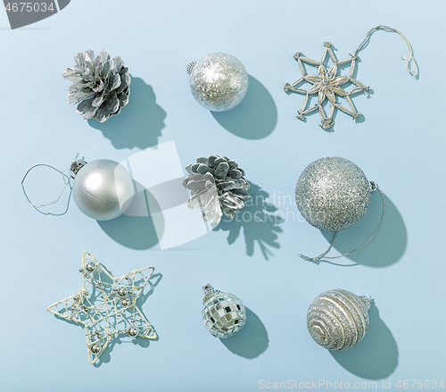 Image of various christmas decorations