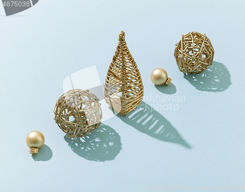 Image of various christmas ornaments