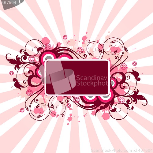 Image of floral background