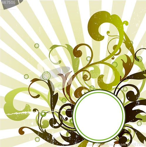 Image of floral background