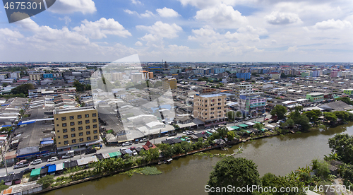 Image of Aerial view, Samut Prakan province in Thailand